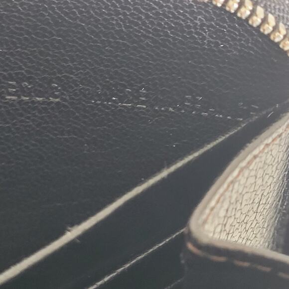 Cartier Must The Cartier Leather Zippy Around Long Wallet Black Large Modern - Picture 6 of 9